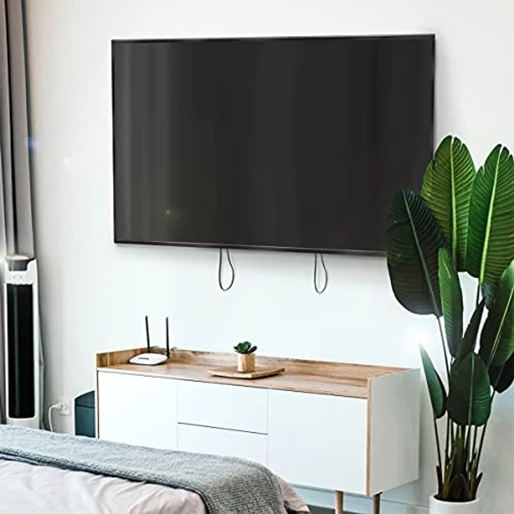 LogiLink BP0152 - TV-Wandhalterung, 55–90", neigbar 8°/0°, horizontal verstellbar, Tragkraft bis 50 kg – Bild 2