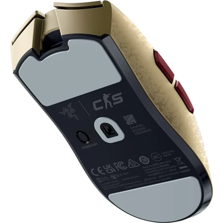Razer Viper V3 Pro, Kabellose Gaming-Maus im Dragon Lore Design für Counter-Strike 2, mehrfarbig – Bild 10