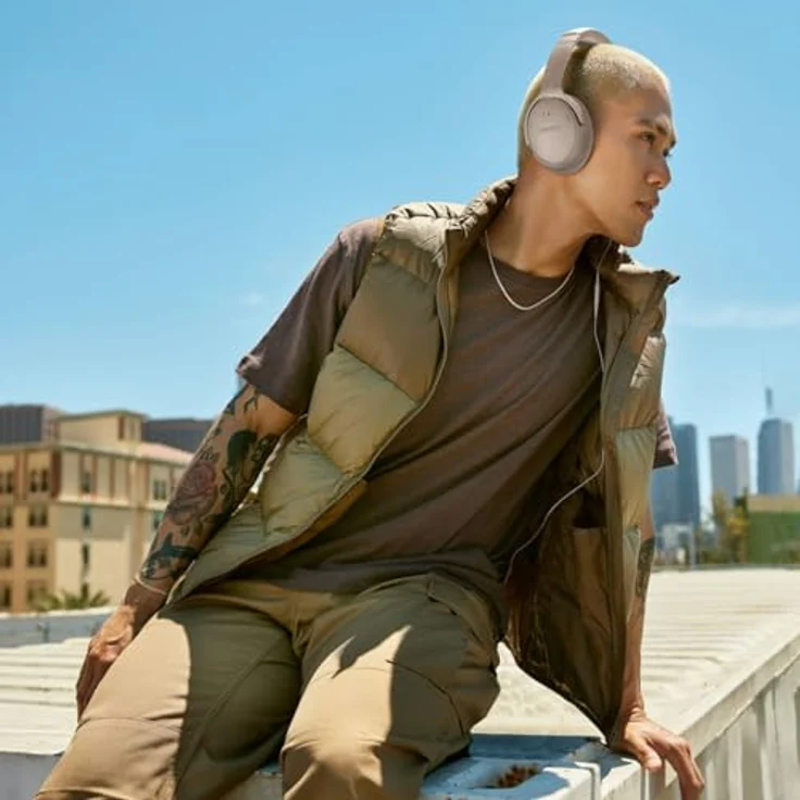 Bose QuietComfort Over-Ear-Kopfhörer, Noise-Cancelling, Bluetooth, 2 Modi, Anpassbare Einstellungen, Schwarz – Bild 3