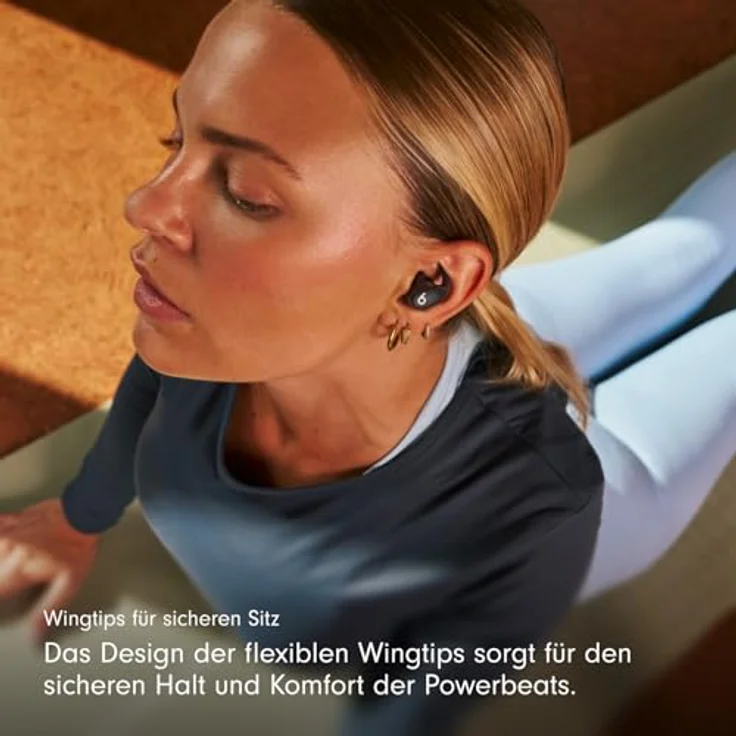 Beats Powerbeats Fit, Kabellose In-Ear-Kopfhörer mit ANC, 30 h Akkulaufzeit, spritzwasserfest, Spatial Audio – Bild 4
