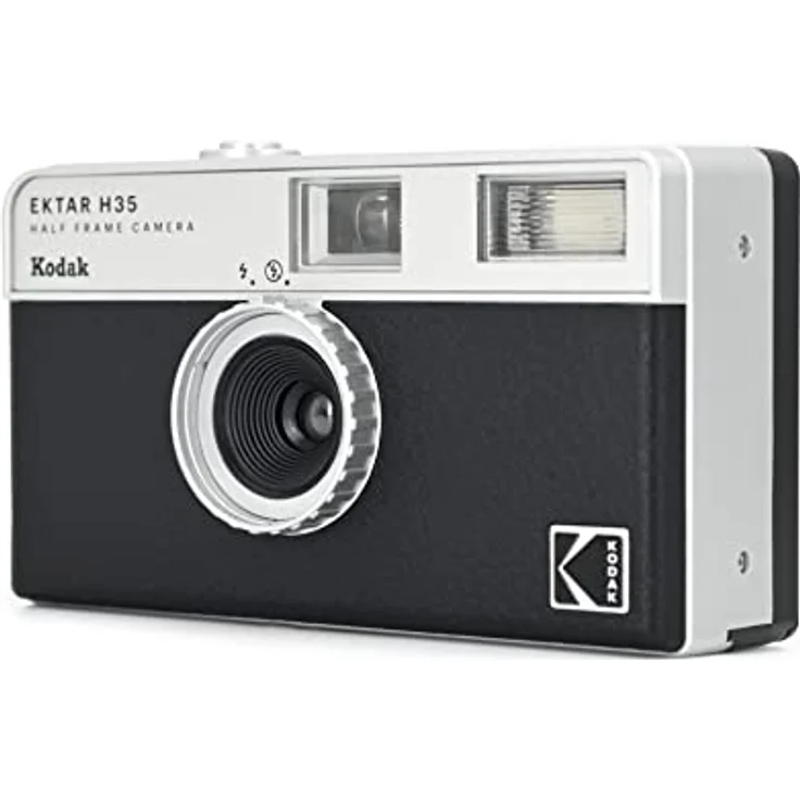 Kodak Half Frame Film Camera EKTAR H35 Black Kompaktkamera – Bild 3