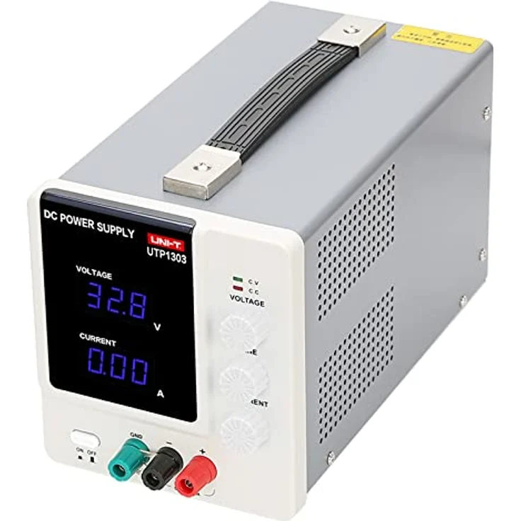 UNI-T Labornetzteil UTP1303, dimmbar für Spannung und Stromstärke, 200 Watt, blau – Bild 3