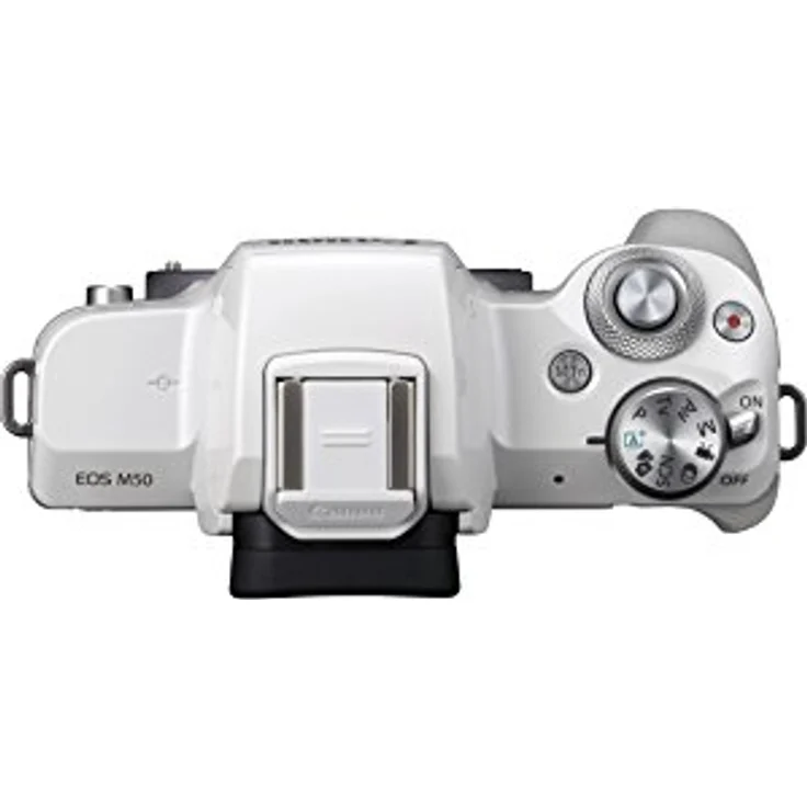 Canon EOS M50 spiegellose Systemkamera (24,1 MP, dreh- und schwenkbares 7,5 cm (3 Zoll) Touchscreen LCD-Display, APS-C CMOS-Sensor, Digic 8, 4K Video, OLED EVF, WLAN, Bluetooth) Gehäuse, weiß – Bild 9