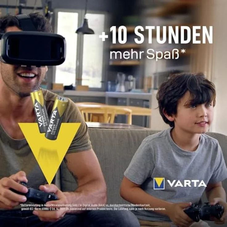 VARTA Power on Demand 9V Block - 10er Pack - smart, flexibel und leistungsstark für den mobilen Endkonsumenten - z.B. für Smart Home Geräten, Rauchmelder, Brandmelder – Bild 4