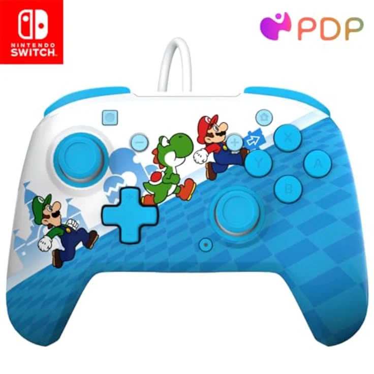 PDP REMATCH Kabelgebundener Controller Mario Escape Nintendo Switch – Bild 1
