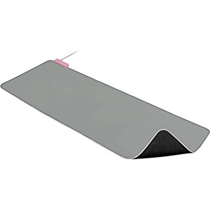 Razer Goliathus Extended Chroma Quartz - Extra große weiche XXL Gaming Maus-Matte mit RGB Beleuchtung (Kabelhalterung, Stoff-Oberfläche, gesteppter Rand, optimiert für alle Mäuse) Pink – Bild 4