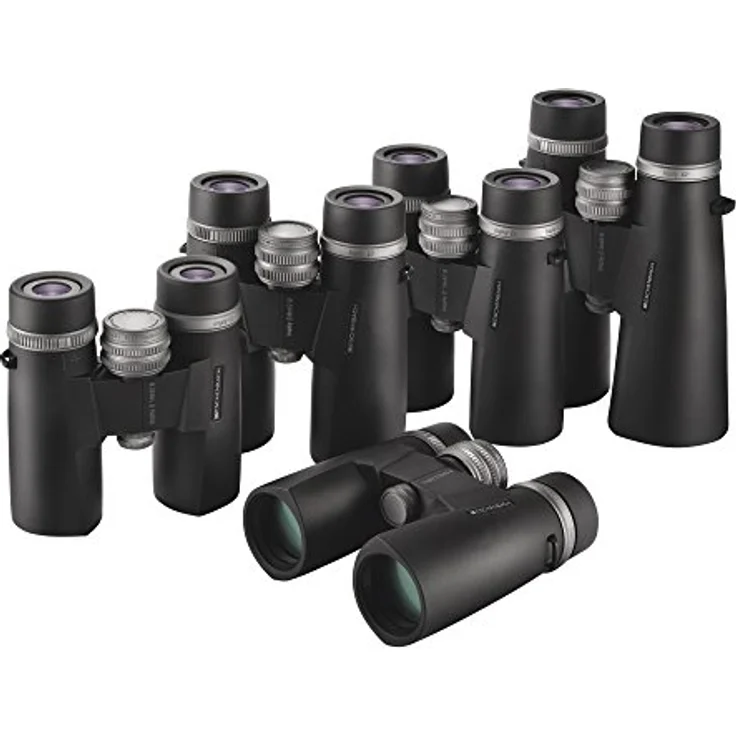 Eschenbach Optik trophy D 10x42 ED Fernglas, Weitwinkeloptik, Detailschärfe, wasserdicht, schwarz – Bild 4