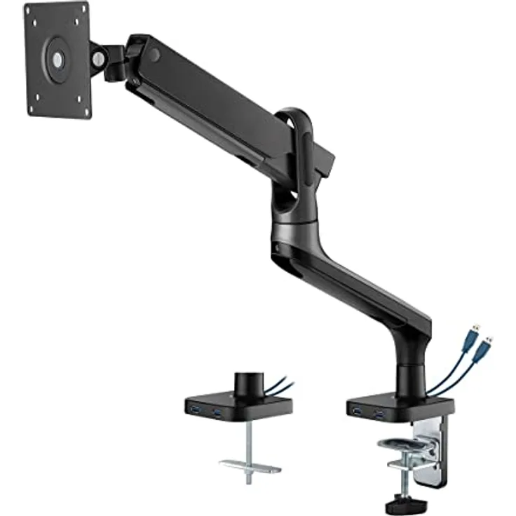 myWall HL 22-1L Monitor-Table Stand 43,2cm (17) - 81,3cm (32) Neigbar, Drehbar