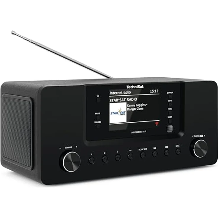 TechniSat DigitRadio 574 IR (DAB+, DAB, Bluetooth), Radio, Schwarz – Bild 4