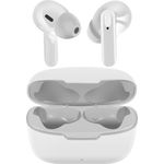 Akashi Bluetooth In-Ear Kopfhörer - Weiß, Wireless mit Bluetooth 5.0, Eingebautes Mikrofon und Ladebox