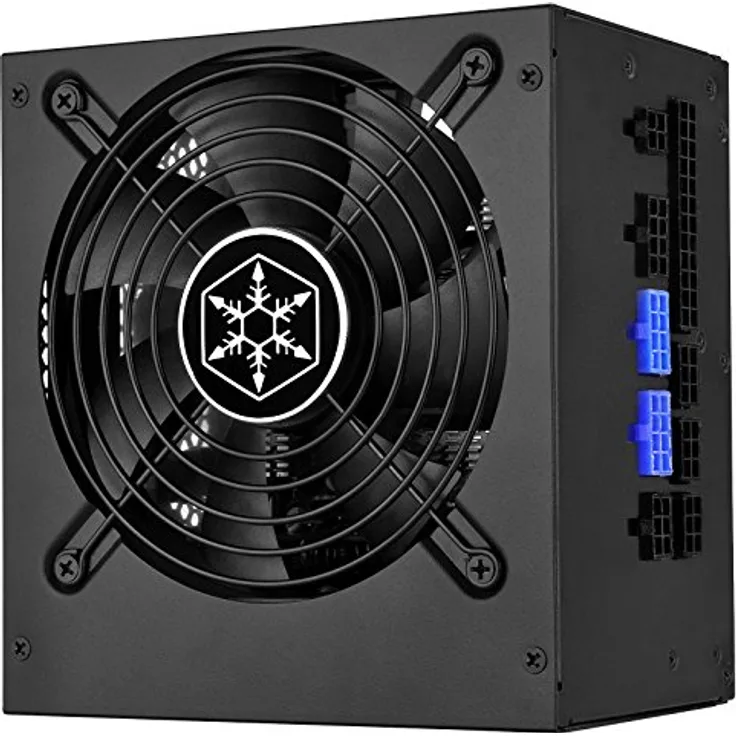 Silverstone SST-ST75F-PT v 1.1 - Strider Platinum Serie, 750W 80 Plus Platinum ATX flüsterleises PC-Netzteil mit 120 mm-Lüfter, 100% modular