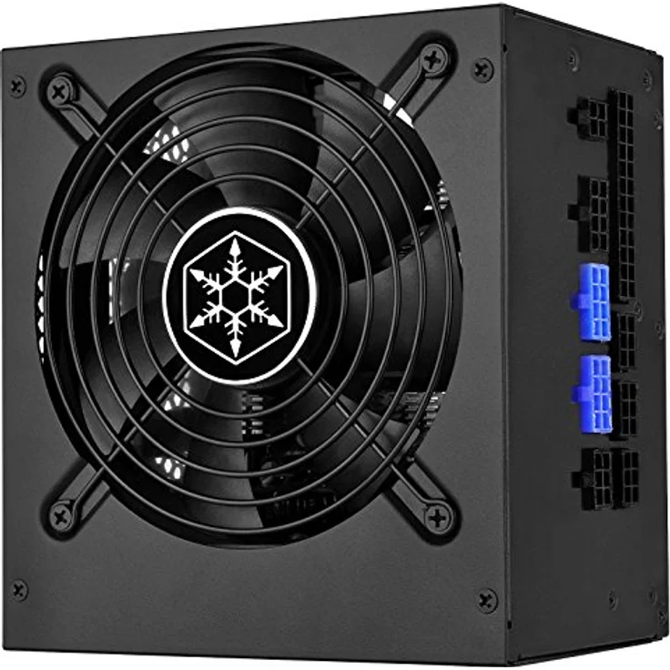 Silverstone SST-ST75F-PT v 1.1 - Strider Platinum Serie, 750W 80 Plus Platinum ATX flüsterleises PC-Netzteil mit 120 mm-Lüfter, 100% modular – Bild 1