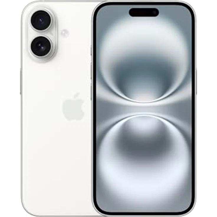 Apple iPhone 16 5G Smartphone (6,1 Zoll) OLED-Display, 512 GB interner Speicher, iOS 18, weiß – Bild 1