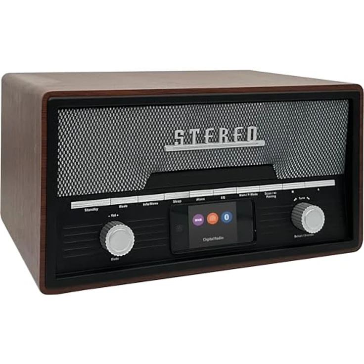 Denver MDA-525 (DAB+, FM, Bluetooth), Radio, Braun, Schwarz – Bild 1