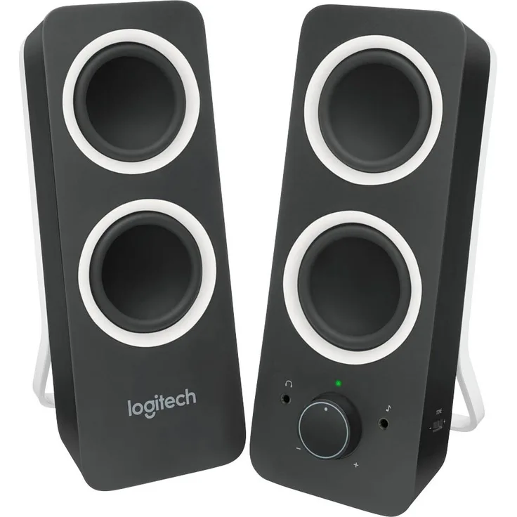 LOGITECH Multimedia Lautsprecher Z200, 10W Spitzenleistung, Schwarz