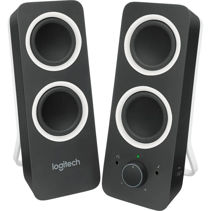 LOGITECH Multimedia Lautsprecher Z200, 10W Spitzenleistung, Schwarz – Bild 1