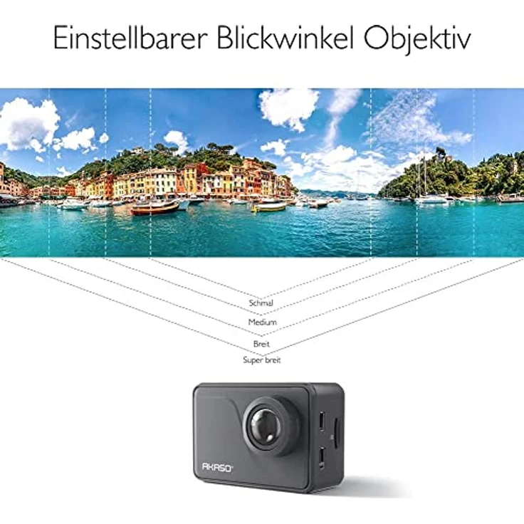 AKASO V50 Pro 4k-Action-Cam (4K) inkl. Zubehör-Kit  – Bild 5