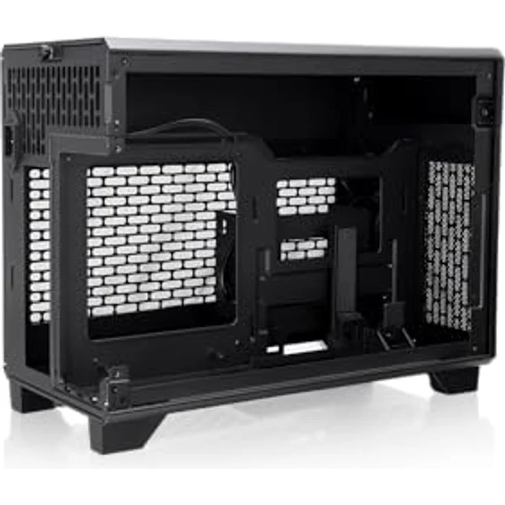 Thermaltake TR100 Midi/Minitower PC-Gehäuse, One Size, Schwarz – Bild 5