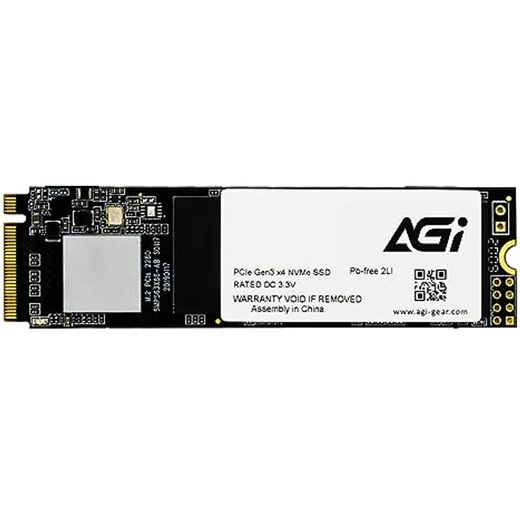 AGI TECHNOLOGY Festplatten Modell AGI SSD INTERNE M.2 1TB PCIE 2280 GEN. 3X4 LESEN/SCHREIBEN 2570/2070 MBPS