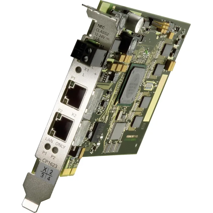 Siemens Ind. Ethernet PCI Express X1, Netzwerkkarte mit 1000 Mbit/s und 2-Port-Switch für Industrial Ethernet