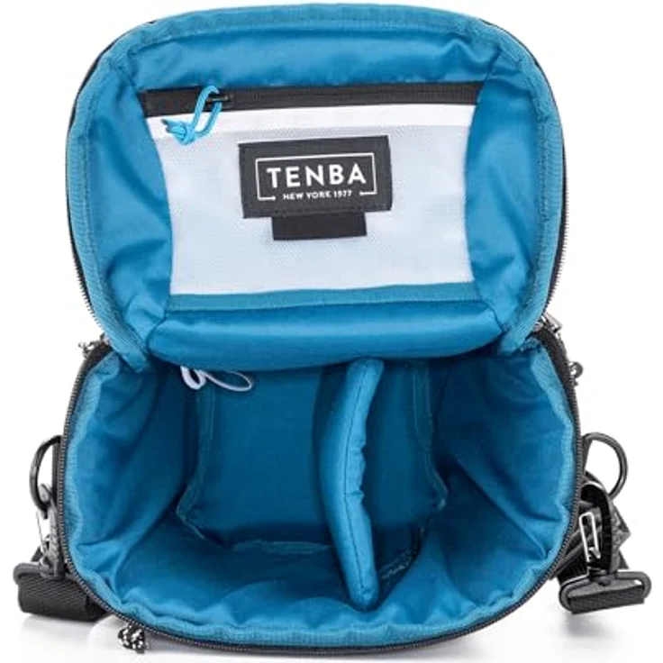 Tenba Skyline V2 8 Toploader, Kamera Bereitschaftstasche mit wasserabweisendem Material, grau, für DSLR und spiegellose Kameras bis 8,9 cm Objektivlänge – Bild 3