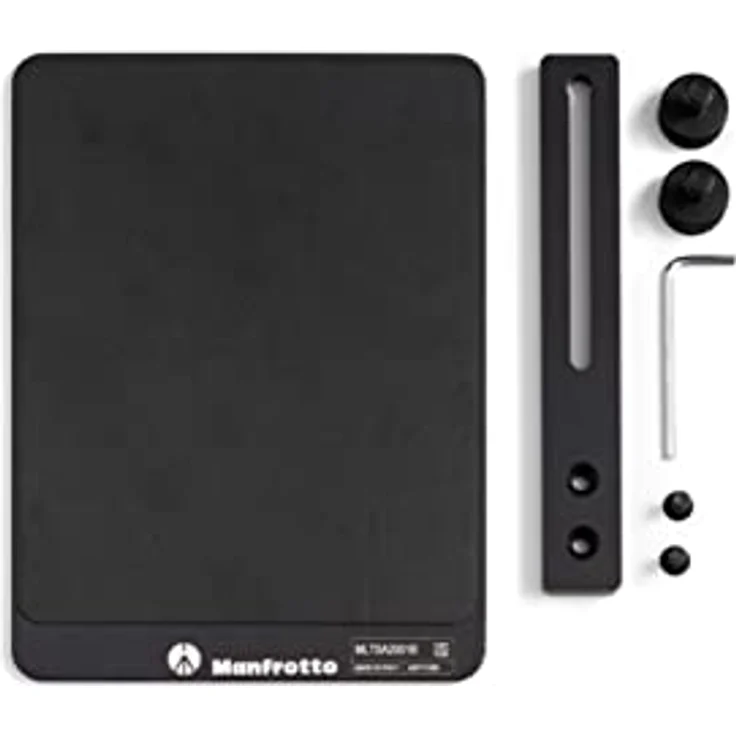 Manfrotto TetherGear Mouse Deck, Zubehör für PC-Halter, Externes Mauspad für Aluminium-Laptop-Halter, Konfiguration für Links- oder Rechtshänder, 32 cm x 15 cm, MLTSA2001B – Bild 3