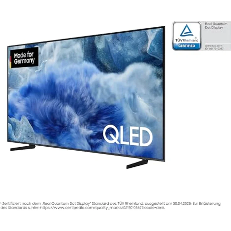 SAMSUNG QLED Q8F 4K 85 Zoll (214 cm) UHD Fernseher, Q4 AI Prozessor, Quantum Dot, AirSlim Design, 4K Upscaling, Gaming Hub, Samsung Vision AI Smart TV (2025) – Bild 2