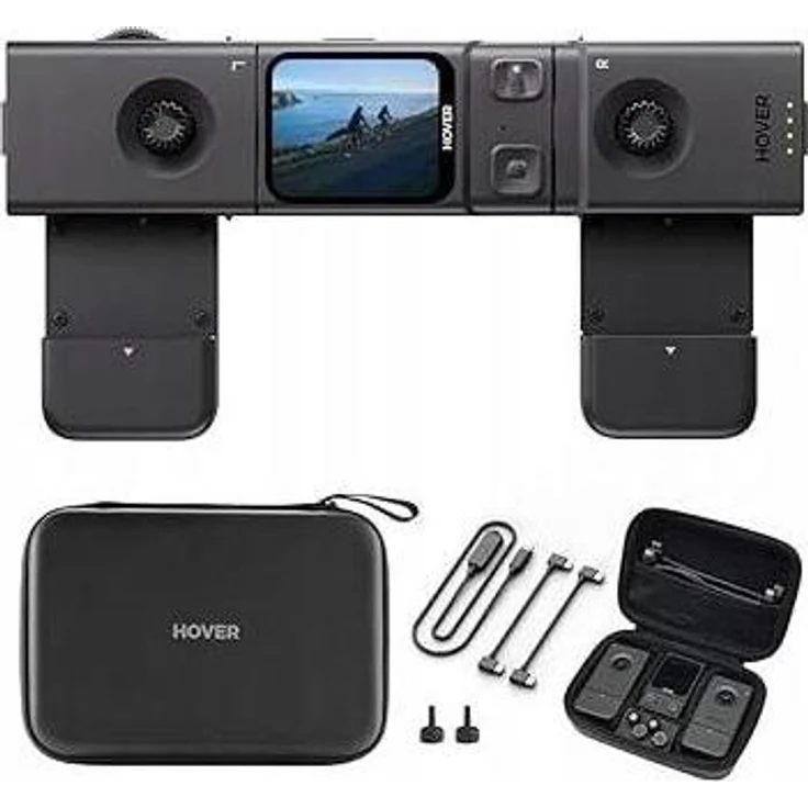 HoverAir HoverAir Beacon (SP93R002), Drohne Zubehör mit Joystick Controller Set und 1,78 Zoll OLED-Display, für HOVERAir X1 Pro/Promax