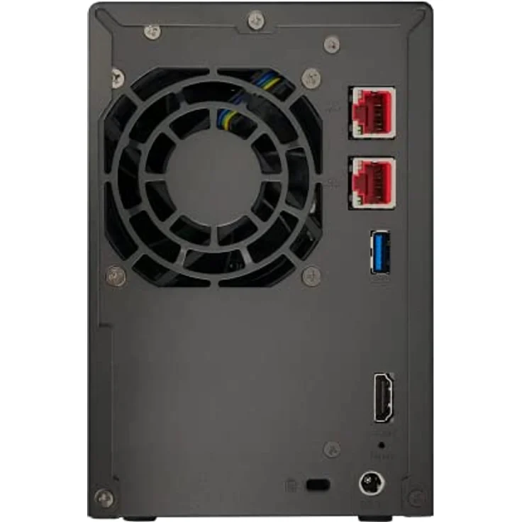 Asustor Lockerstor 2 Gen 2 AS6702T | 2 Bay NAS - Netzwerkspeicher Gehäuse, Quad Core 2.0GHz CPU, 4 M.2 PCIe 3.0 ssd Slot, 2 2.5GbE Port, 4GB RAM DDR4 – Bild 5