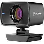 Elgato Facecam - 1080p60 Full HD Webcam für Videokonferenzen, Gaming, Streaming, Sony-Sensor, Fixfokus-Glasobjektiv, für Lichtverhältnisse in Innenräumen Optimiert, Zoom, Microsoft Teams, PC/Mac