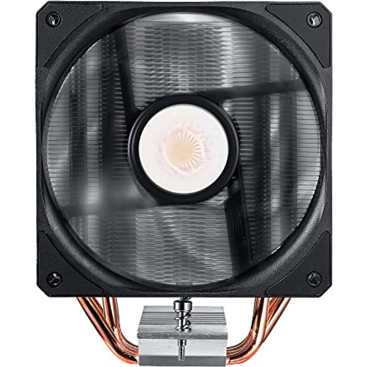 Cooler Master Hyper 212 EVO V2 CPU Kühler mit LGA1700 Halterung, Prozessorlüfter mit versetzten Kühlkörper, 4 Direktkontakt-Heatpipes, X-Vents Design, 120mm SickleFlow-Lüfter – Bild 2