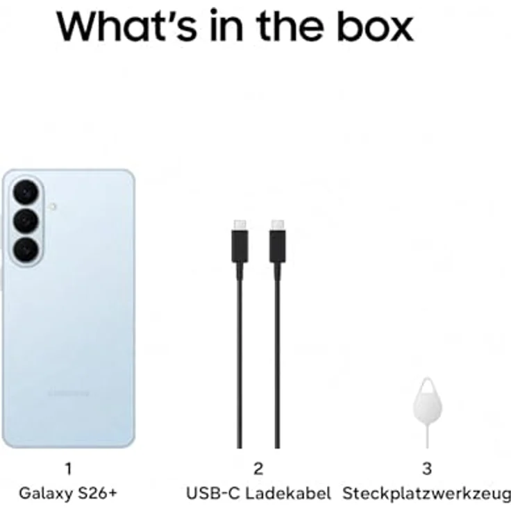 Samsung Galaxy S26+ AI Smartphone, Android-Handy ohne Vertrag, 256 GB Speicher, Skyblue – Bild 8