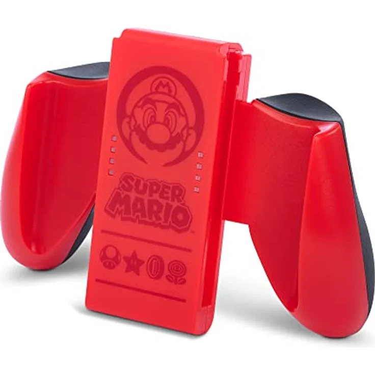 PowerA Joy-Con-Komfortgriff für Nintendo Switch - Super Mario - Rot – Bild 4