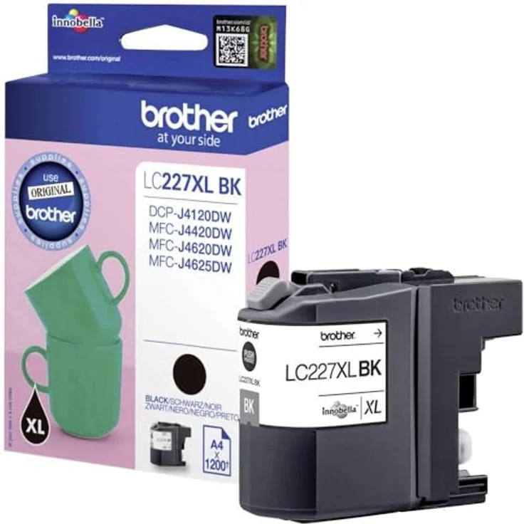 Brother Original Tintenpatrone LC-227XL BK schwarz (für Brother DCP-J4120DW, MFC-J4420DW, MFC-J4620DW, MFC-J4625DW) – Bild 2