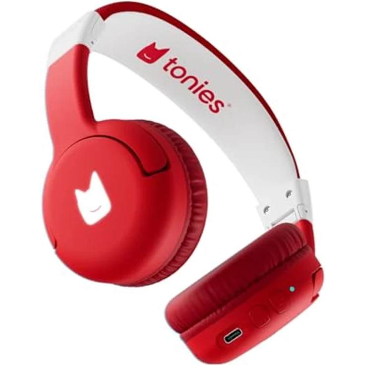 tonies Lauscher Revision Kinder-Kopfhörer, Bluetooth und NFC, kabelloses Hören bis zu 40 Stunden, mit LED-Lichtern – Bild 1