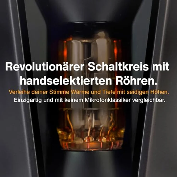 Lewitt PURE TUBE Studio Set, Röhrenmikrofon mit 1" Echtkondensator Kapsel, Niere, 132 dB max. SPL, inkl. Netzteil und Popfilter – Bild 3