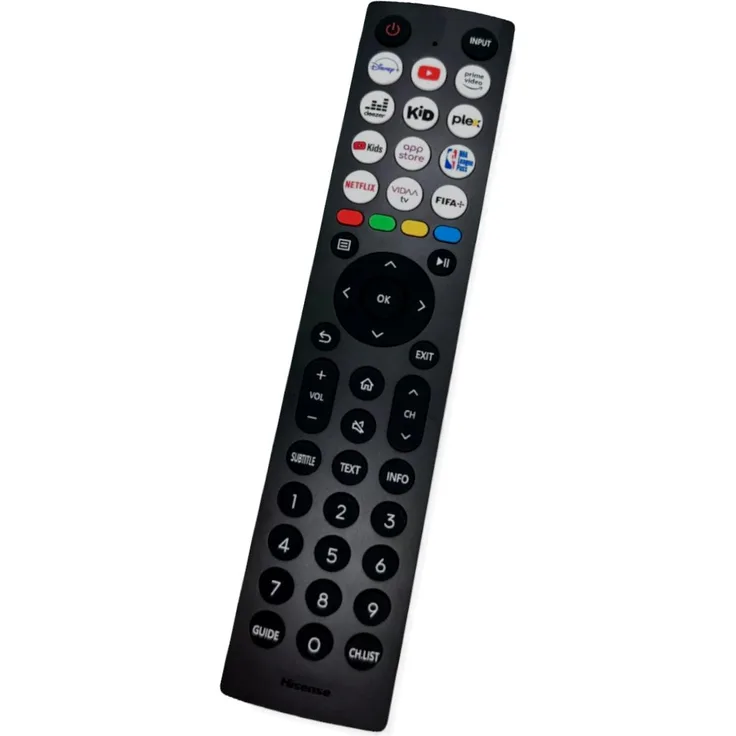 HISENSE Fernbedienung EN2G36H, Original Ersatzfernbedienung für zahlreiche Modelle, sofort einsatzbereit