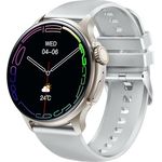 Emporia Watch Joy, Smartwatch für Senioren, Fitnessuhr, Bluetooth, Grau