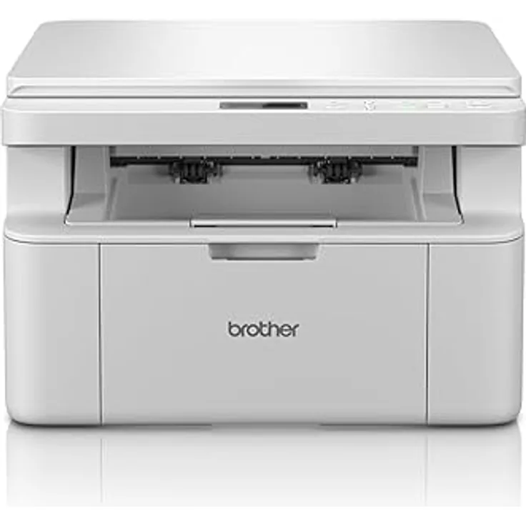 Brother DCP-L1630W, 3-in-1 Monolaser-Multifunktionsgerät mit WLAN, Druckgeschwindigkeit bis zu 20 Seiten/Minute, kompakt, inklusive Tonerkartusche für bis zu 1.500 Seiten