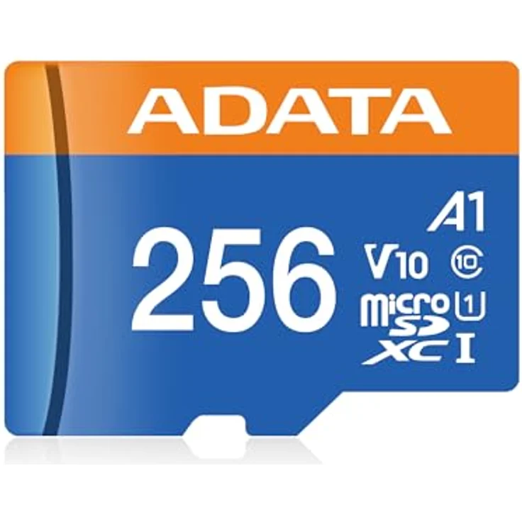 ADATA Premier Speicherkarte 256 GB MicroSDXC Klasse 10 UHS-I - Speicherkarten (256 GB, MicroSDXC, Klasse 10, UHS-I, 100 MB-s, Schwarz) – Bild 5