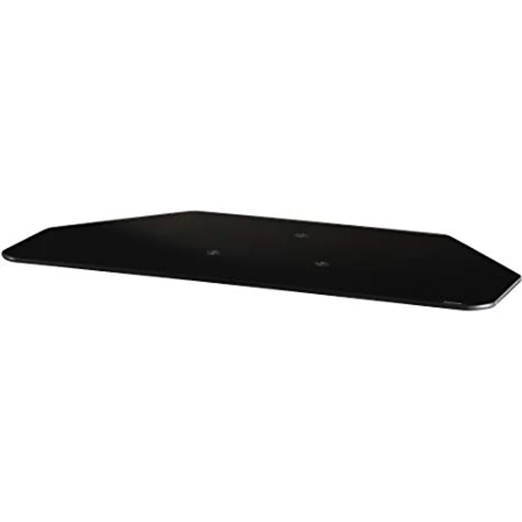 Hama TV-Drehteller (für Fernseher und Monitore bis 60 kg, drehbar um 360°, 80 x 40 cm, Sicherheitsglas) schwarz – Bild 2
