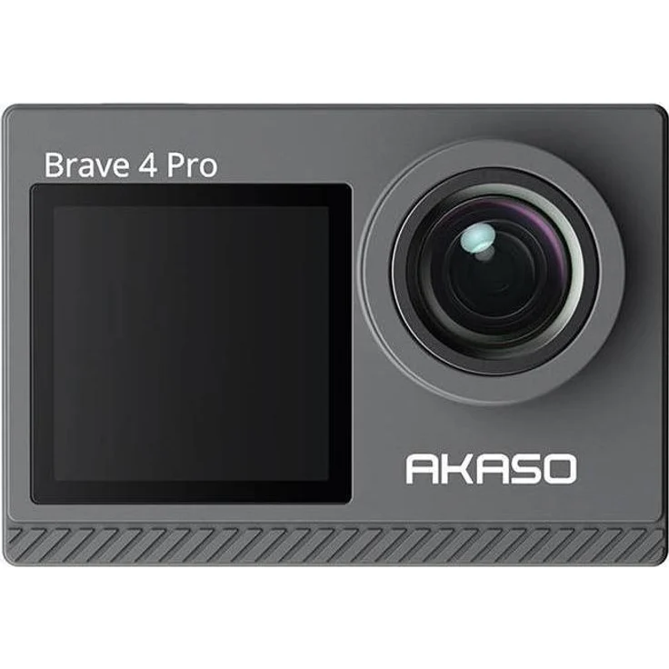 Akaso Brave 4 Pro, 4K Action Cam mit 20 MP und WLAN, Grau