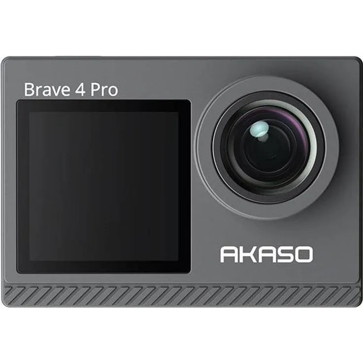 Akaso Brave 4 Pro, 4K Action Cam mit 20 MP und WLAN, Grau