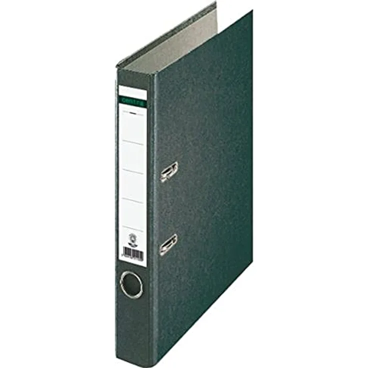 Generic Aktenordner Centra 221105, DIN A4, 50mm, schwarz, Standard Aktenordner zum Ablegen und Ordnen von Unterlagen