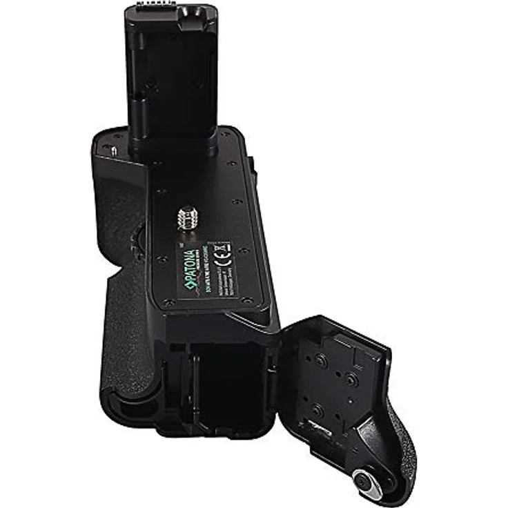 PATONA 1487 Batteriegriff für Sony VG-C2EM, Hochformatgriff mit IR-Fernauslöser und Batteriefach für 2x NP-FW50, verlängerte Betriebszeit für Alpha 7II 7RII 7SII – Bild 4