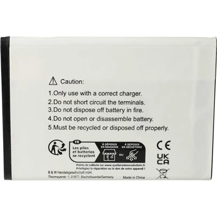 vhbw Akku kompatibel mit Huawei E5377, EC5377 Router Modem Hotspots, 1700 mAh, 3,7 V, Li-Ion, langlebig und hochleistungsfähig – Bild 4