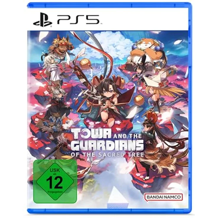 BANDAI Towa and the Guardians of the Sacred Tree, PS5 Spiel, Roguelite Adventure, Blu-ray Disc, für 2 Spieler, ab 12 Jahren