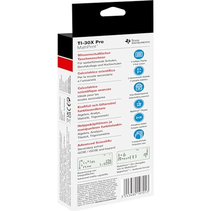 Texas Instruments TI-30X Pro Mathprint – Bild 3
