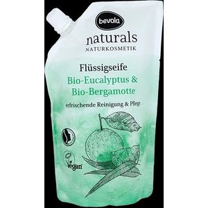 Bild für Bevola Naturkosmetik Flüssigseife Bio-Eukalyptus & Bio-Bergamotte 300 ml – Erfrischende
