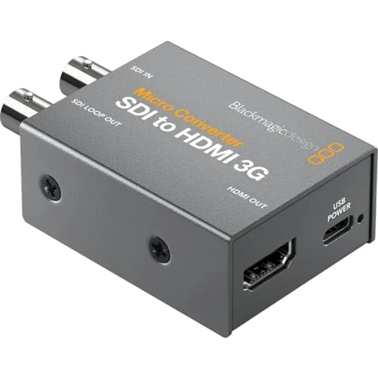 Blackmagic Design Micro Converter SDI auf HDMI 3G, HDMI-Adapter mit SDI Loop Output, ohne Netzteil – Bild 3